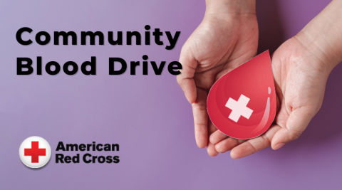 Community Blood Drive with the American Red Cross