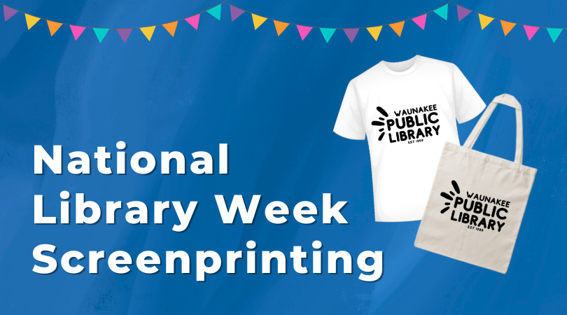 National Library Week Screenprinting